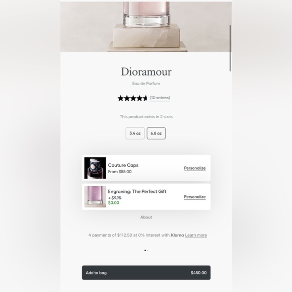 Christian Dior Dioramour Perfume - Picture 3 of 3